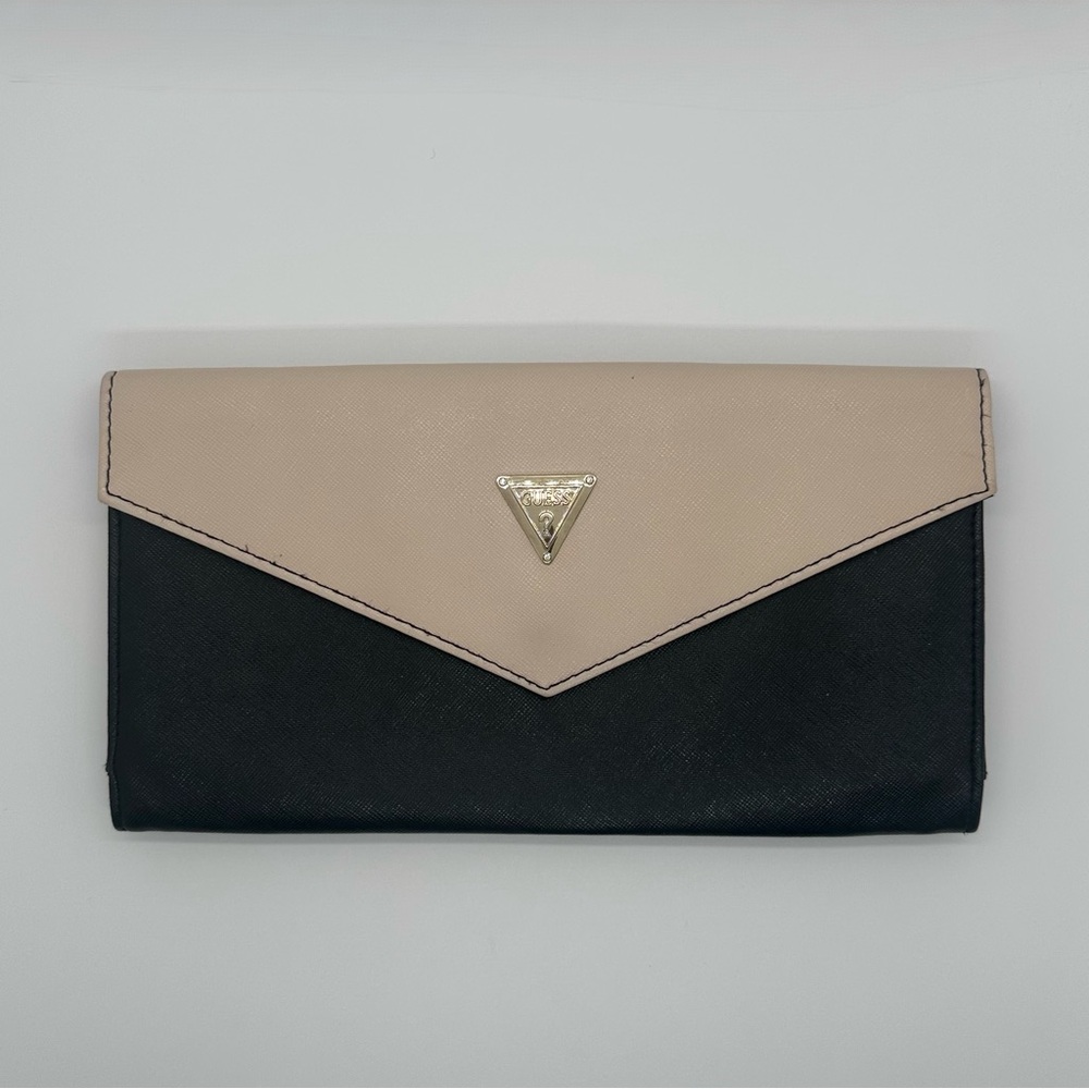 Guess Black and Tan Women's Wallet